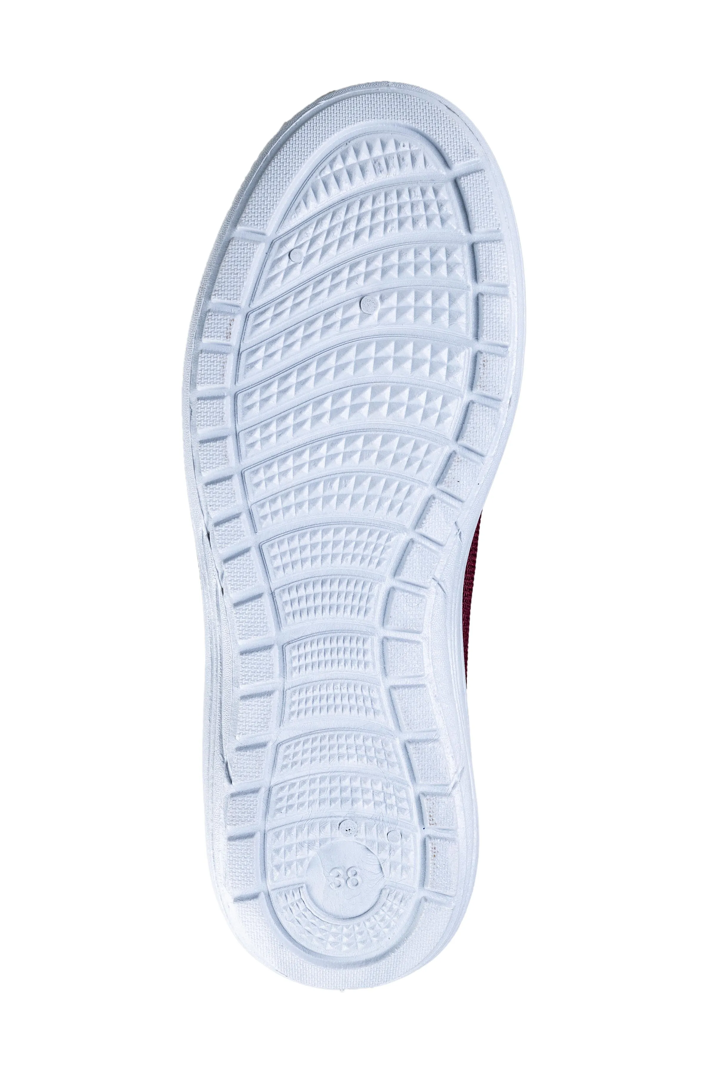 Comfort Walk Ladies Maroon Sports Shoe