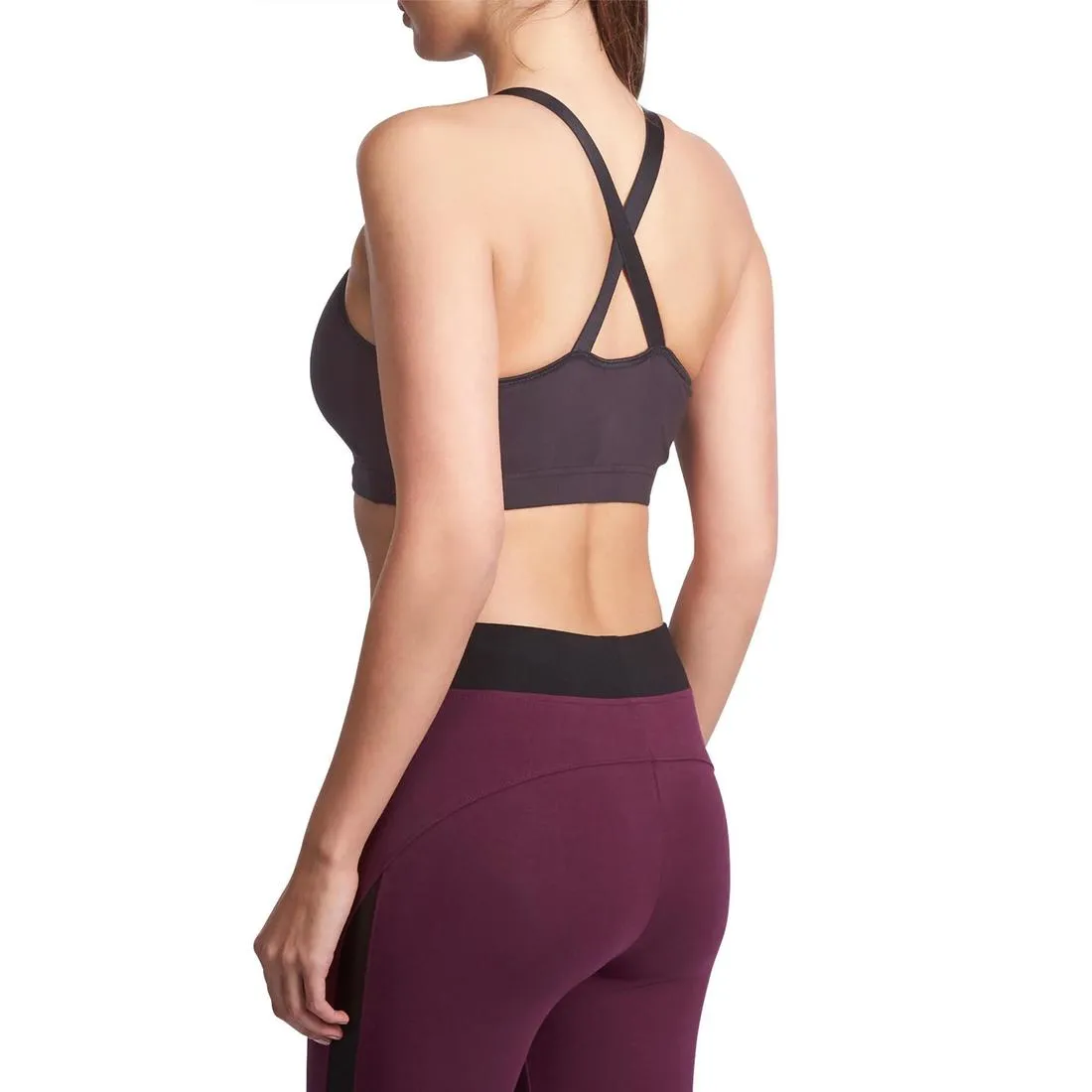 Comfort Women's Fitness Sports Bra - Black