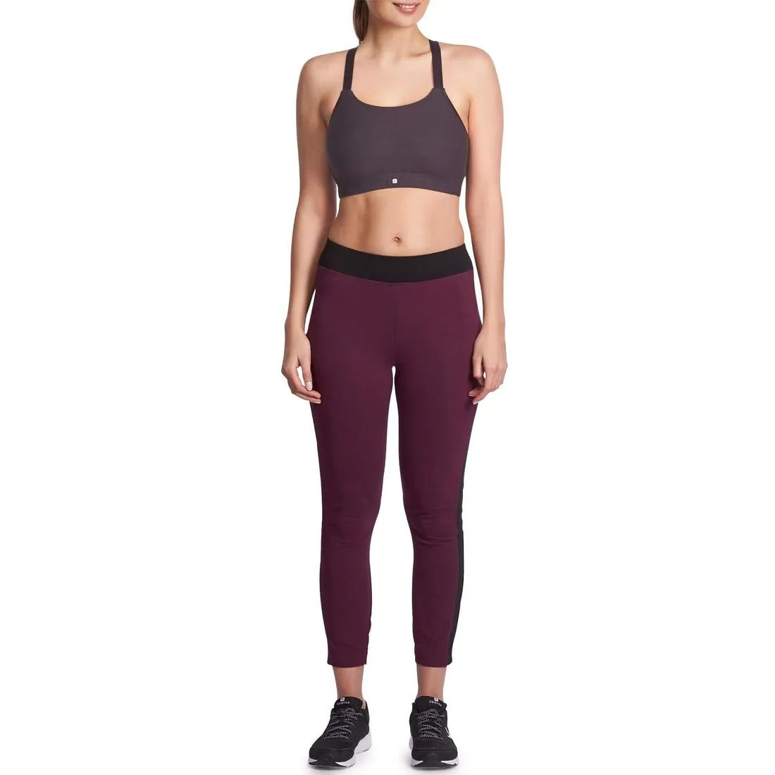 Comfort Women's Fitness Sports Bra - Black