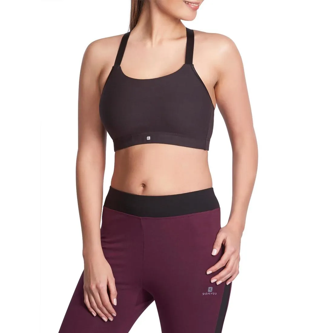 Comfort Women's Fitness Sports Bra - Black