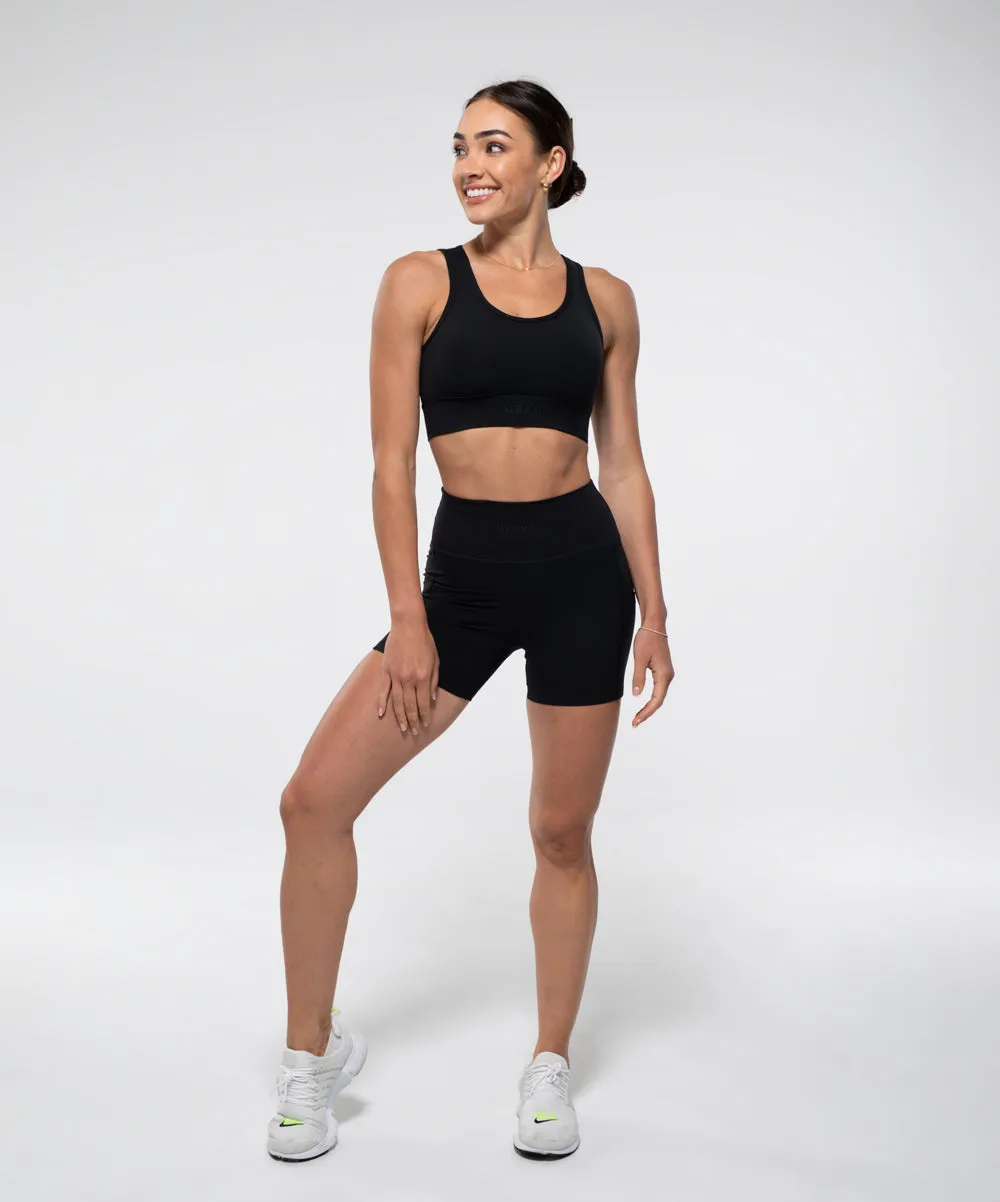 CONQUER Sports Bra in Black