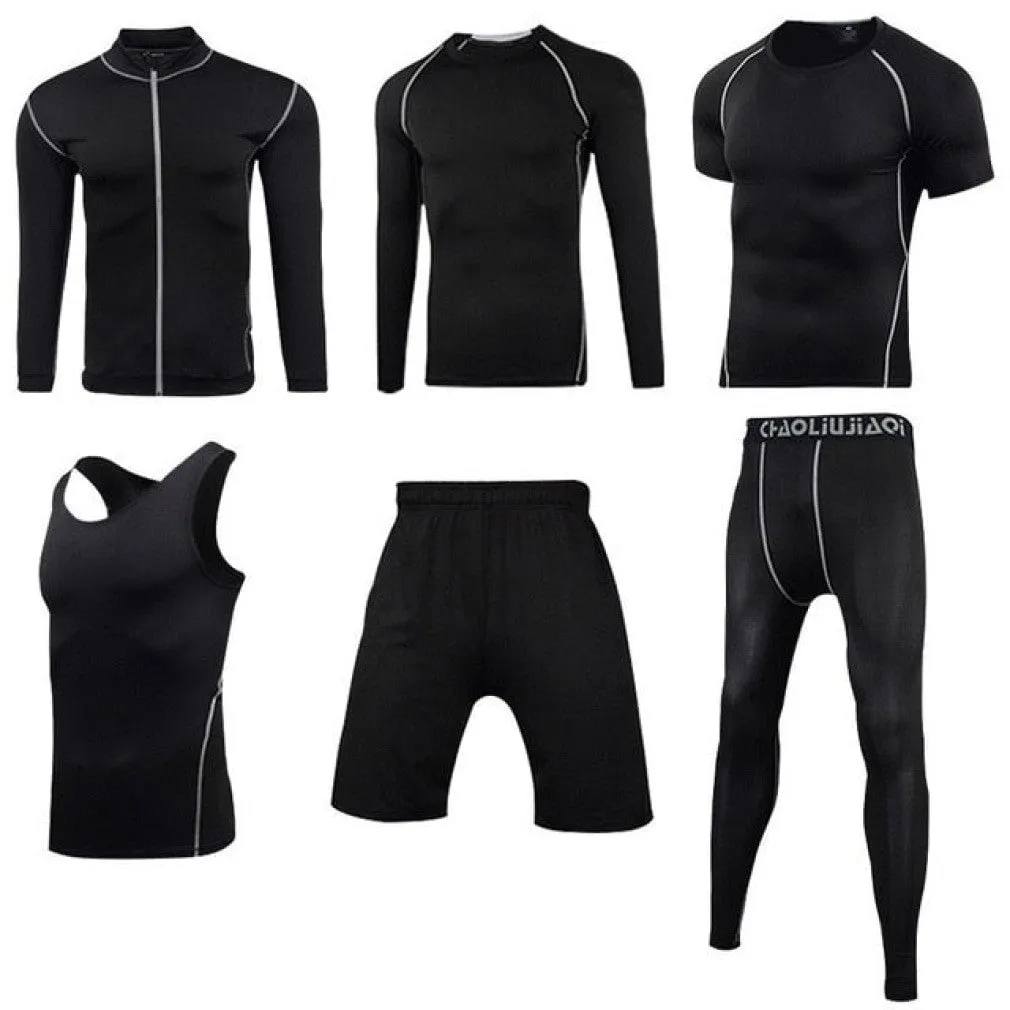 ContiNent 33 Men Sportswear Compression Sport Suits Quick Dry Running Sets Clothes Sports Joggers Training Gym Fitness Tracksuits Running Set