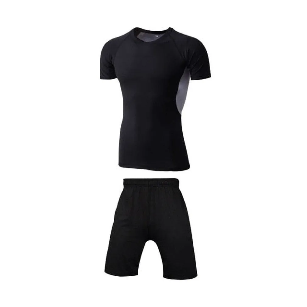 ContiNent 33 Men Sportswear Compression Sport Suits Quick Dry Running Sets Clothes Sports Joggers Training Gym Fitness Tracksuits Running Set