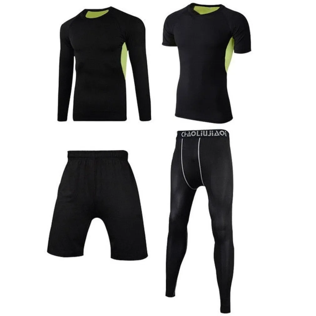 ContiNent 33 Men Sportswear Compression Sport Suits Quick Dry Running Sets Clothes Sports Joggers Training Gym Fitness Tracksuits Running Set