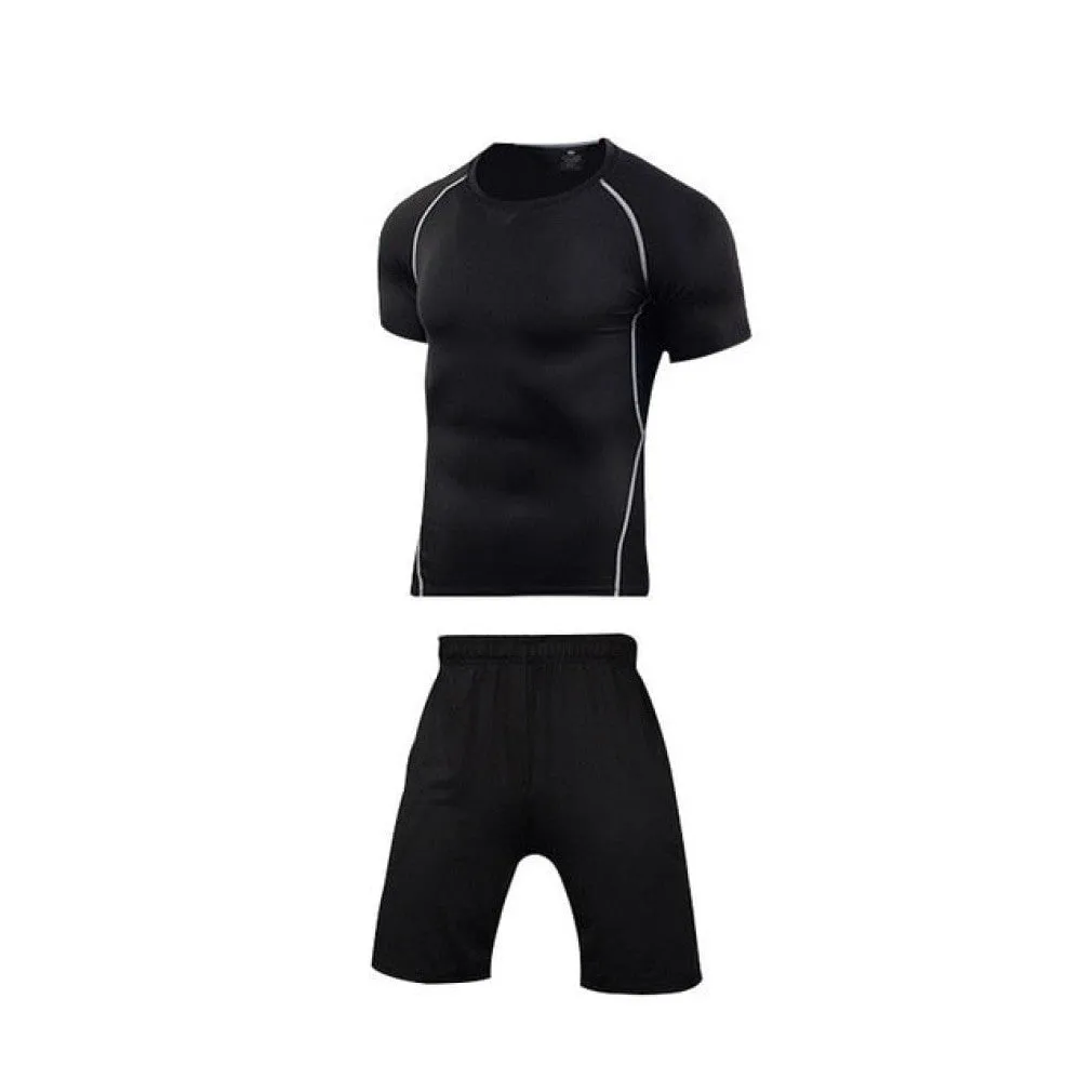 ContiNent 33 Men Sportswear Compression Sport Suits Quick Dry Running Sets Clothes Sports Joggers Training Gym Fitness Tracksuits Running Set