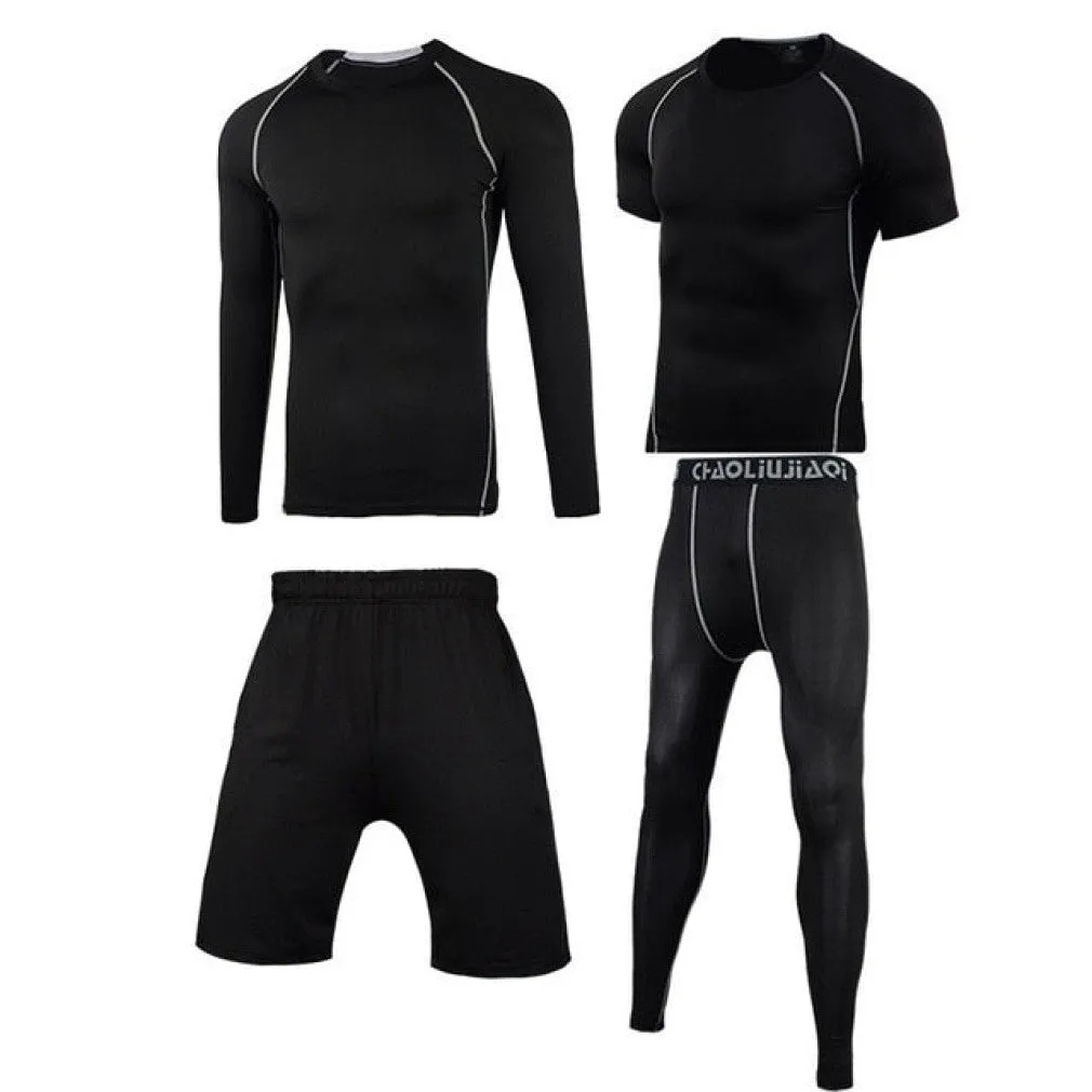 ContiNent 33 Men Sportswear Compression Sport Suits Quick Dry Running Sets Clothes Sports Joggers Training Gym Fitness Tracksuits Running Set