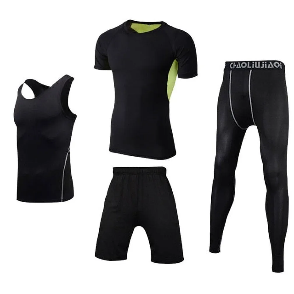 ContiNent 33 Men Sportswear Compression Sport Suits Quick Dry Running Sets Clothes Sports Joggers Training Gym Fitness Tracksuits Running Set