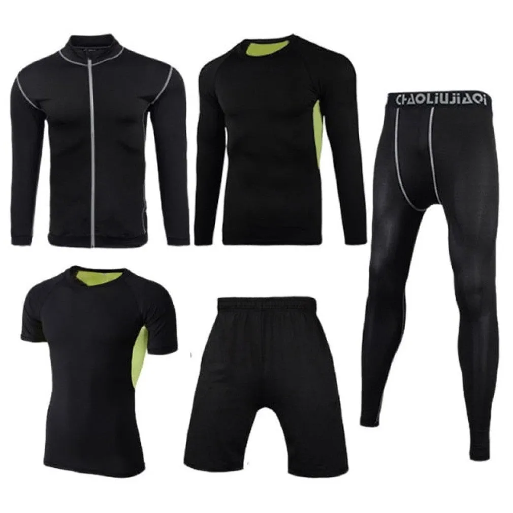 ContiNent 33 Men Sportswear Compression Sport Suits Quick Dry Running Sets Clothes Sports Joggers Training Gym Fitness Tracksuits Running Set