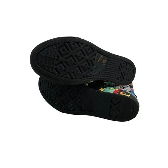 Converse All Star‎ Chuck Taylor Hi Top Notebook Black Sneakers Size 2Y (W 3.5-4)