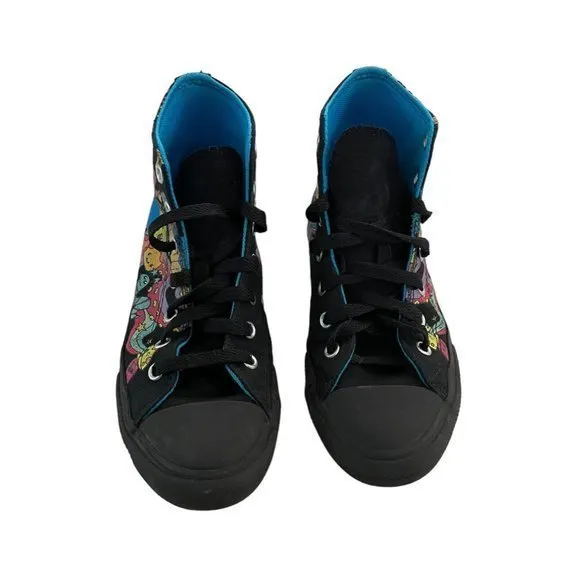 Converse All Star‎ Chuck Taylor Hi Top Notebook Black Sneakers Size 2Y (W 3.5-4)