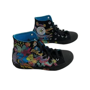 Converse All Star‎ Chuck Taylor Hi Top Notebook Black Sneakers Size 2Y (W 3.5-4)