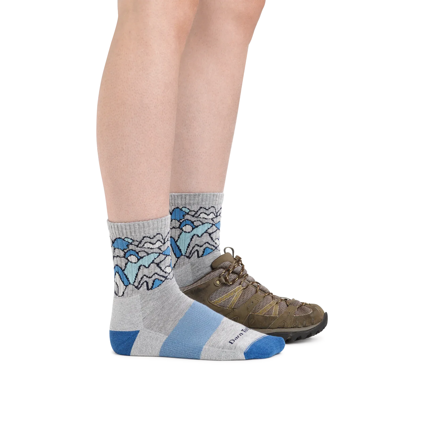 Coolmax® Overlook Micro Crew Hiking Sock w/ Cushion (Women's) - D1957W