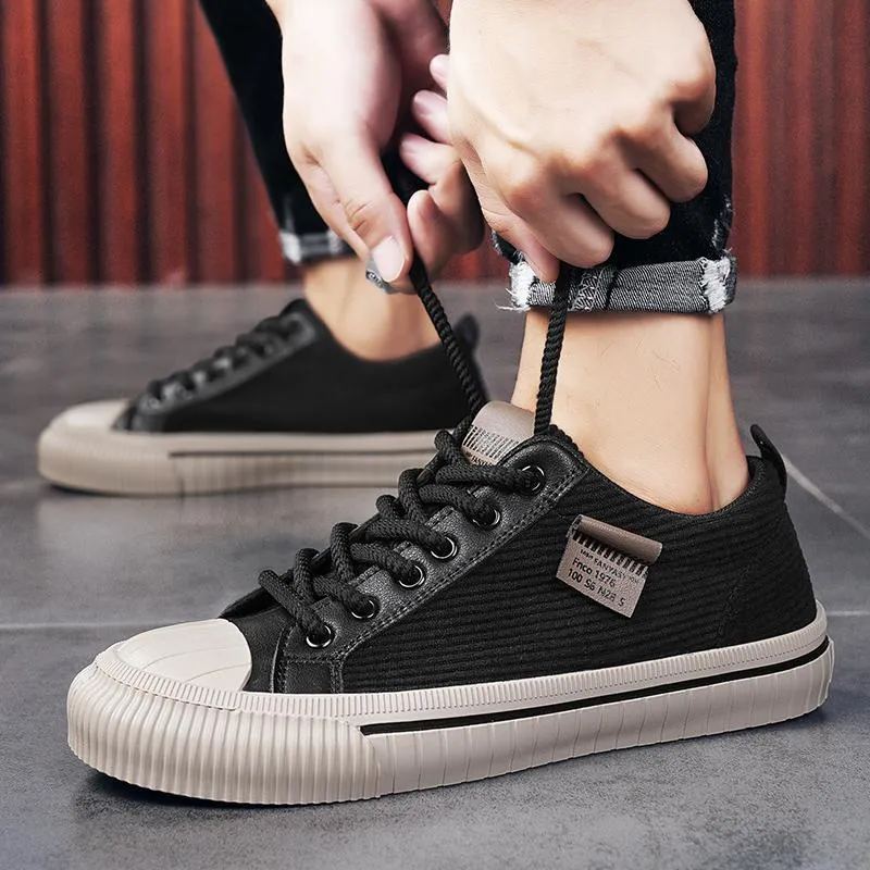 Corduroy Low-top Comfortable Small Casual Shoes