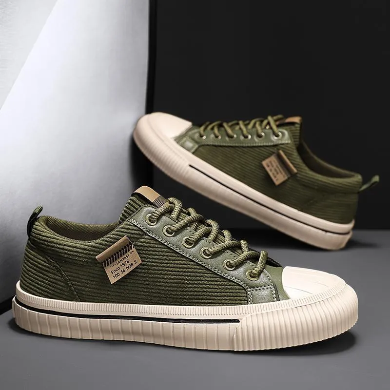 Corduroy Low-top Comfortable Small Casual Shoes