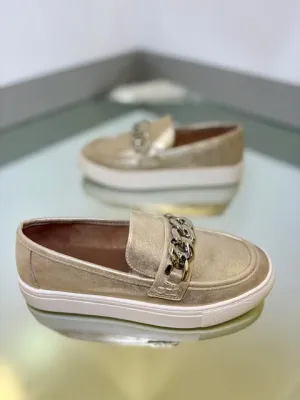 Corky's Gold Chain Reaction Shoes