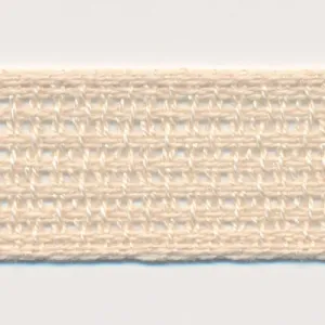 Cotton Mesh Ribbon #07 Crystal Gray