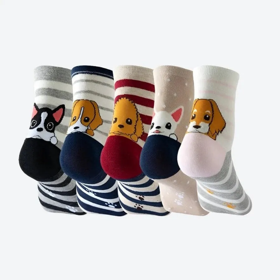 Cute Comfortable Animal Print Socks