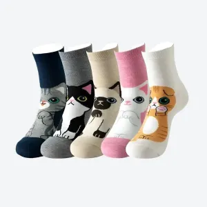 Cute Comfortable Animal Print Socks