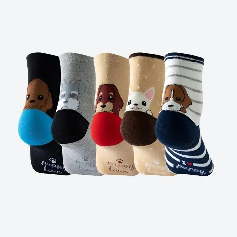 Cute Comfortable Animal Print Socks