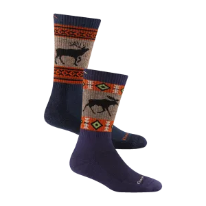 Darn Tough Vanna Grizzle Boot Midweight Hiking Sock (Women’s) - Blackberry