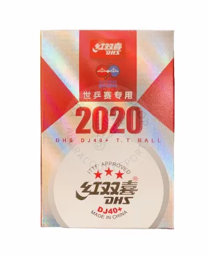 DHS DJ40  3 star ITTF BUSAN World T.T Ball [White]