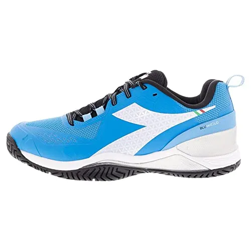 Diadora Blushield Torneo AG - Size 10 - Blue/White/Black