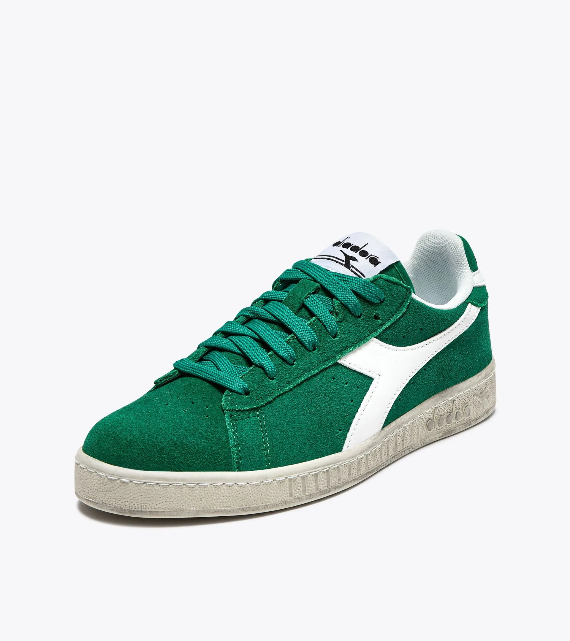 Diadora Game Low Trainers Green Peppermint