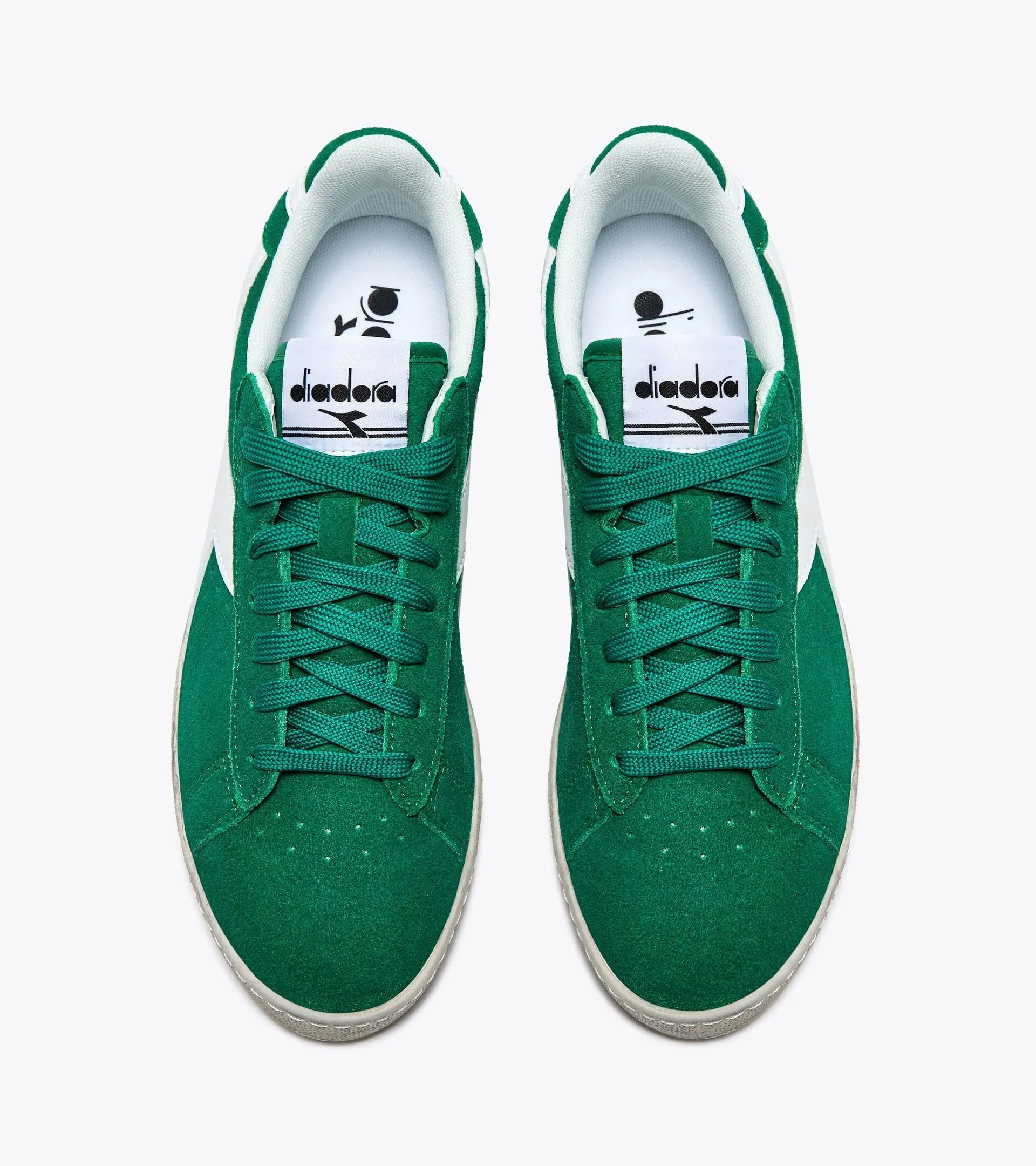 Diadora Game Low Trainers Green Peppermint