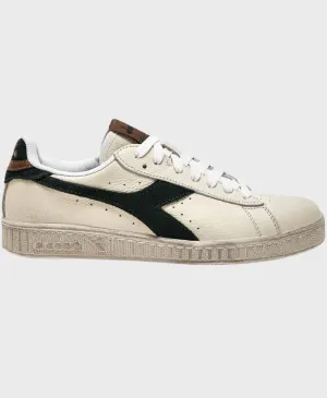 Diadora Game Low Waxed Suede Pop Trainers Scarab