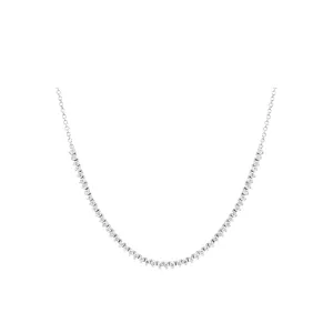 Diamond Line Tennis Necklace