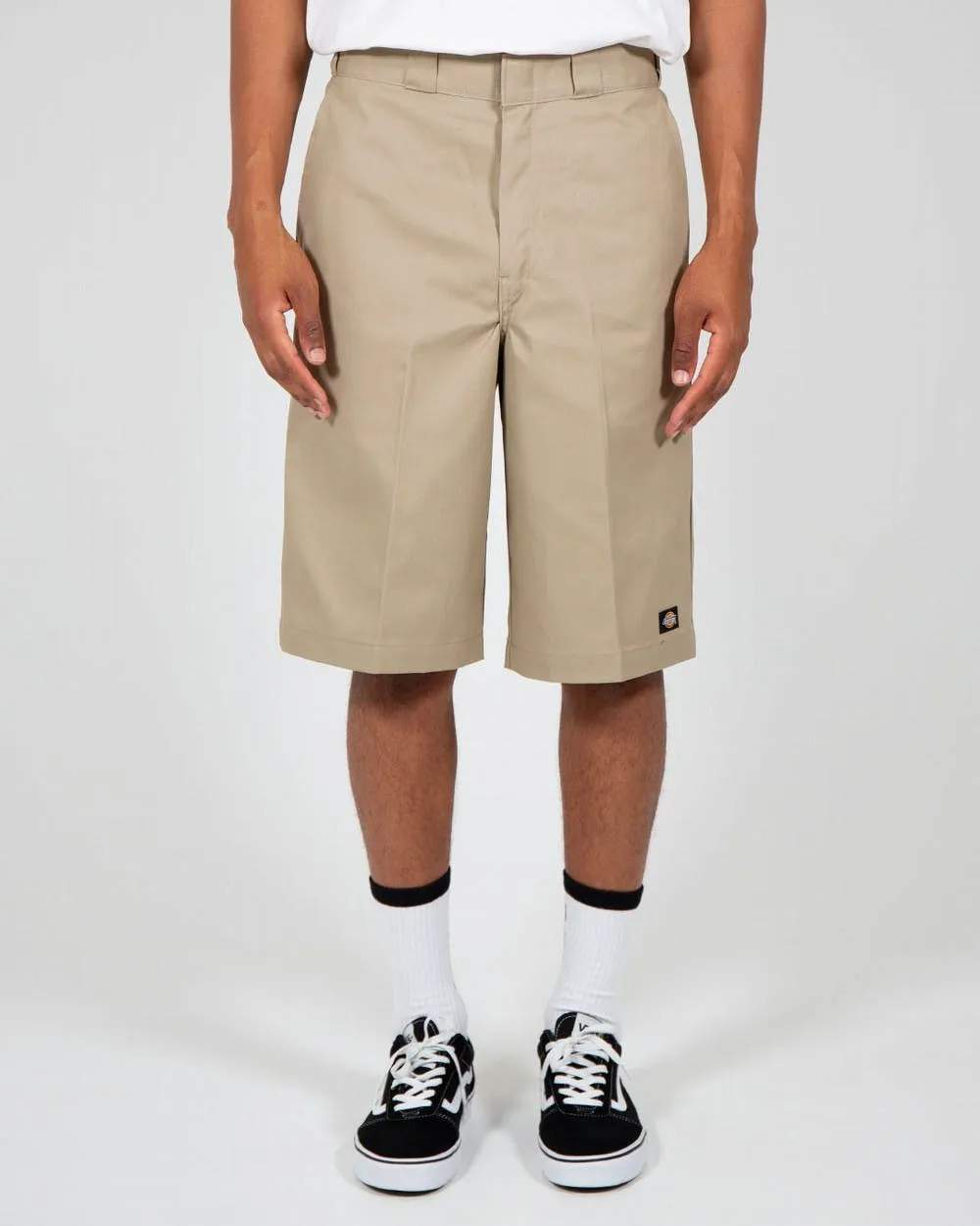 DICKIES 13 INCH MULTI POCKET WORK SHORT KHAKI