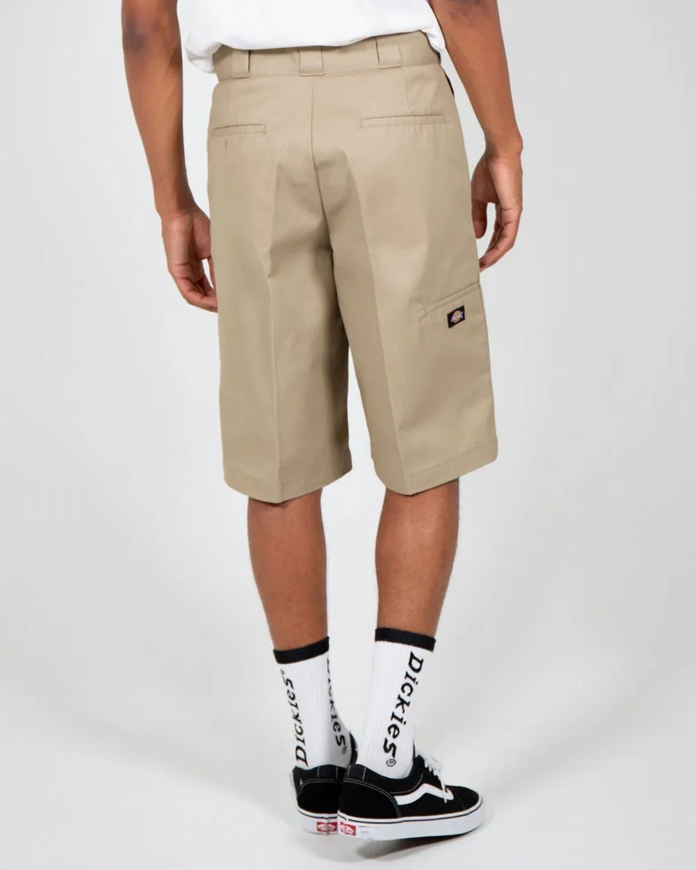 DICKIES 13 INCH MULTI POCKET WORK SHORT KHAKI