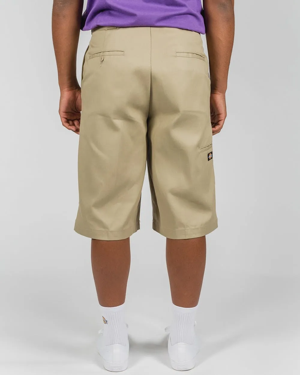 DICKIES 13 INCH MULTI POCKET WORK SHORT KHAKI