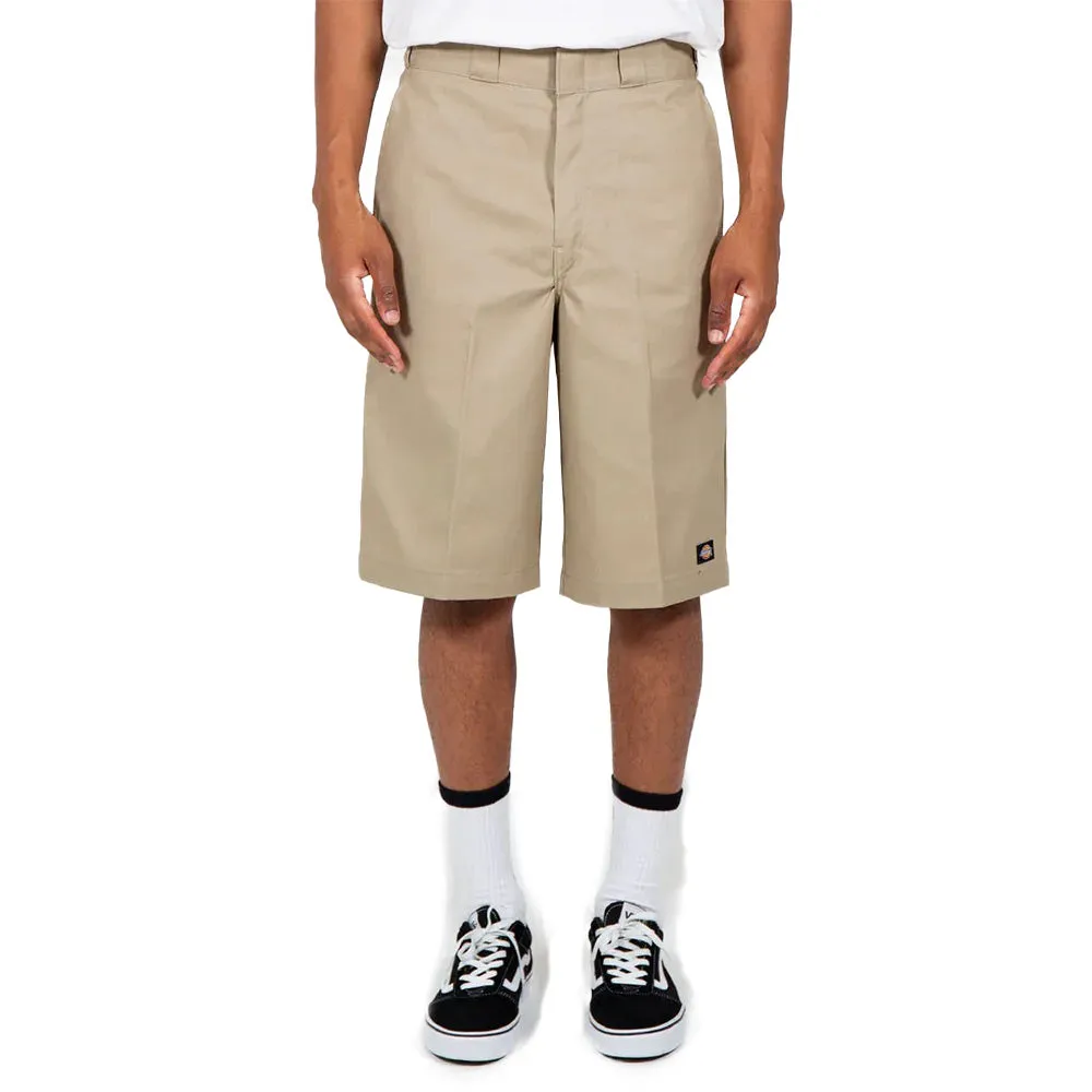 DICKIES 13 INCH MULTI POCKET WORK SHORT KHAKI