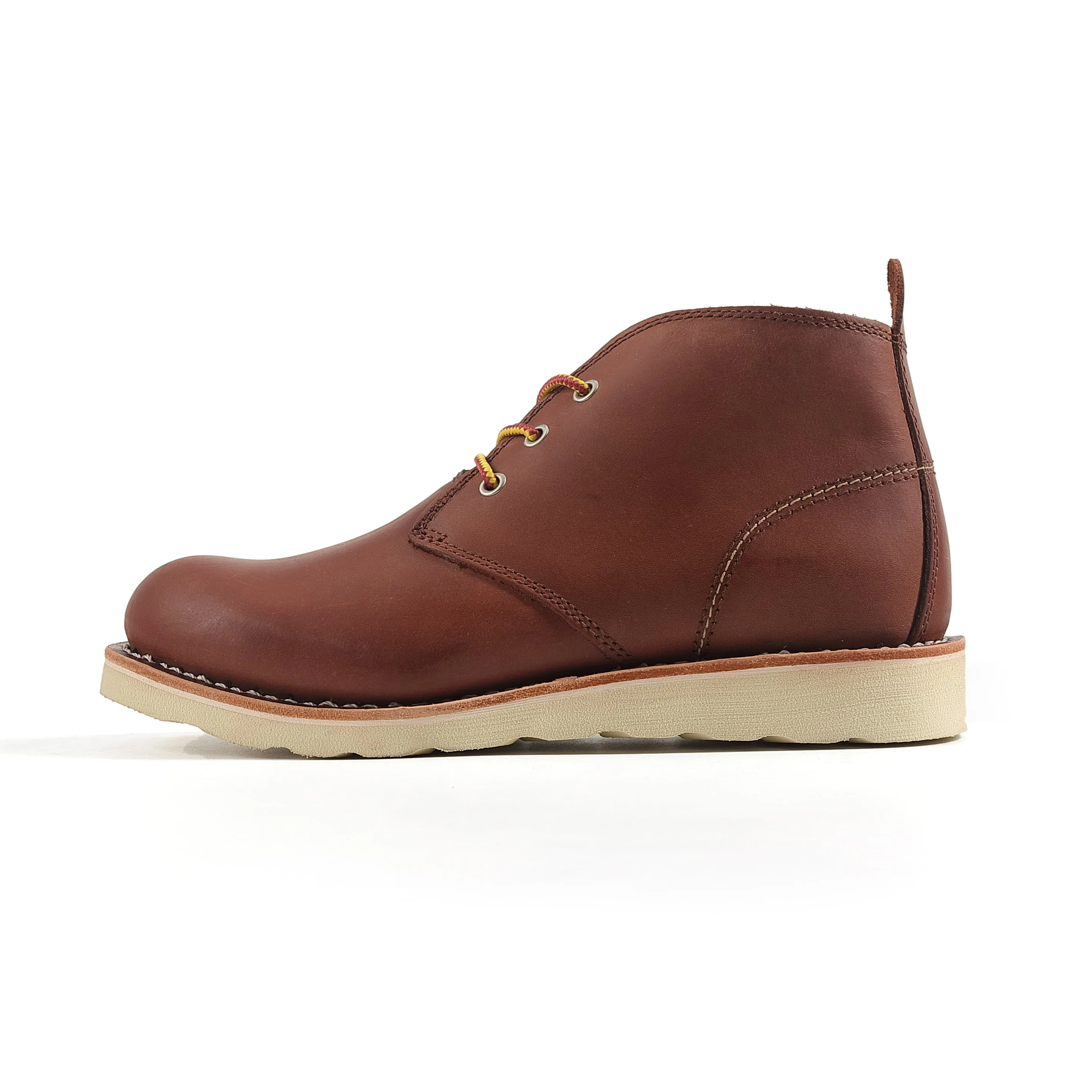 DIEHARD 84981 Men's Soft Toe Full Grain Leather Work Boots Reddish Brown