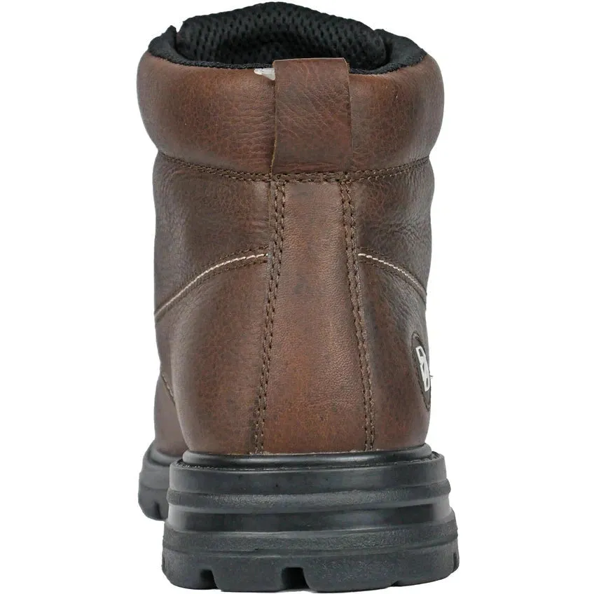 DieHard Men's Tundra Composite Toe Waterproof Slip Resistant Work Boot - Brown DH60861