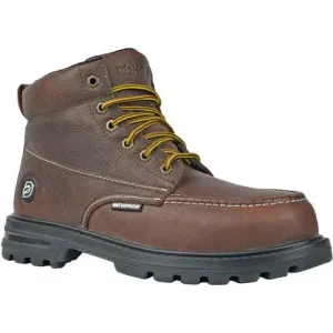 DieHard Men's Tundra Composite Toe Waterproof Slip Resistant Work Boot - Brown DH60861