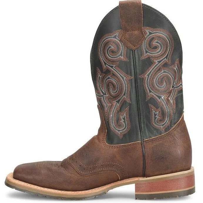 Double H Men's Haywood 11" Square Toe Slip Resist Work Boot -Brown- DH4661