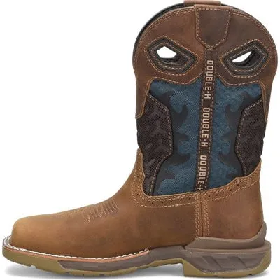 Double H Women's Phantom Rider Watcher 10" Waterproof Composite Toe Roper Work Boot -Brown- DH5392