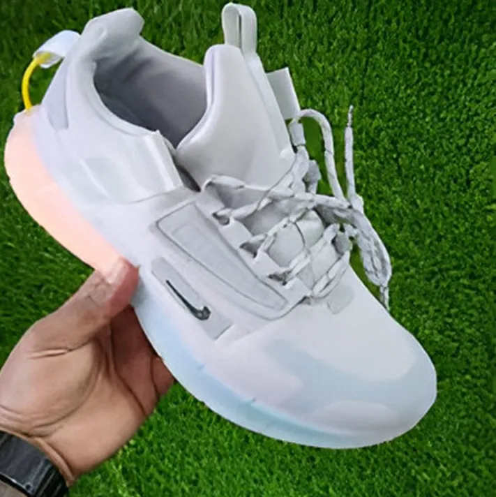 Duke 2031 Men's Sports Shoes - Off-White with Gradient Sole - Versatile Performance Sneakers