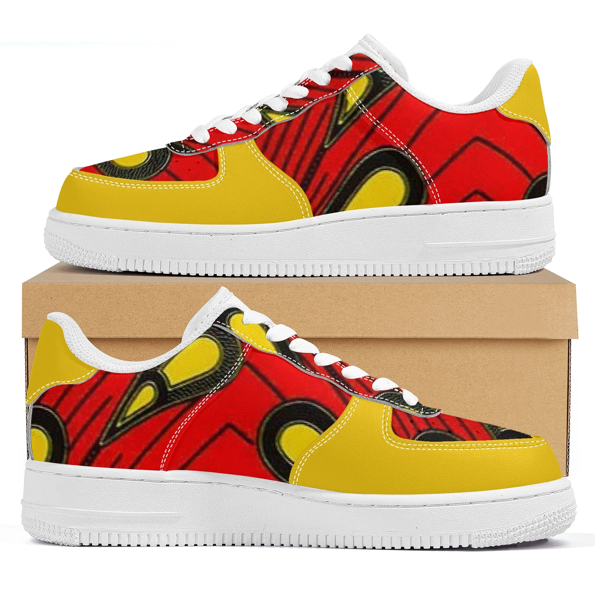 Ehi  African Print Low Top Unisex Sneaker