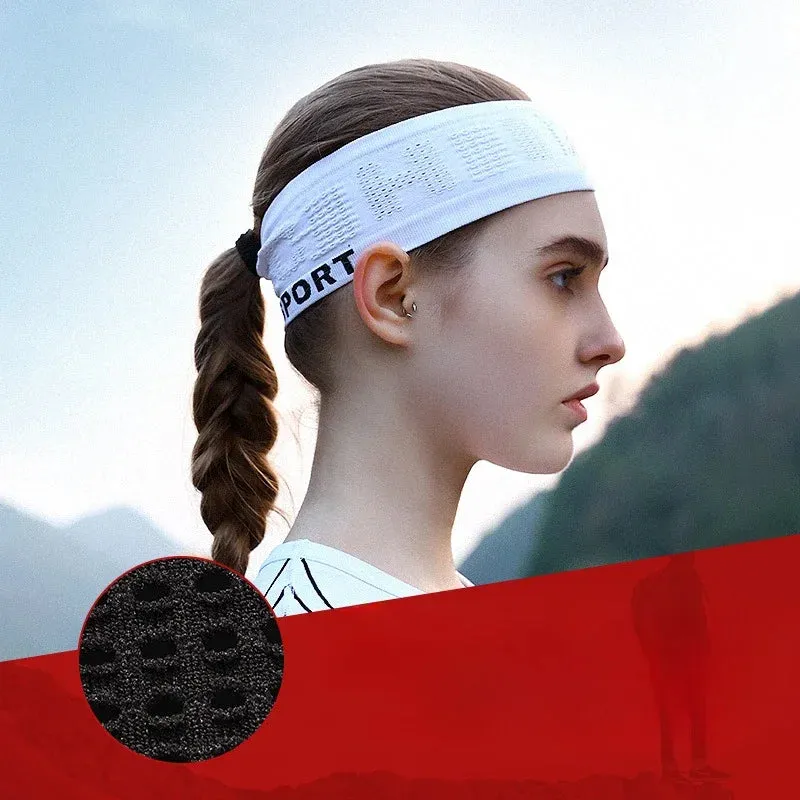 Elastic No-Slip Unisex Tennis Sports Headband