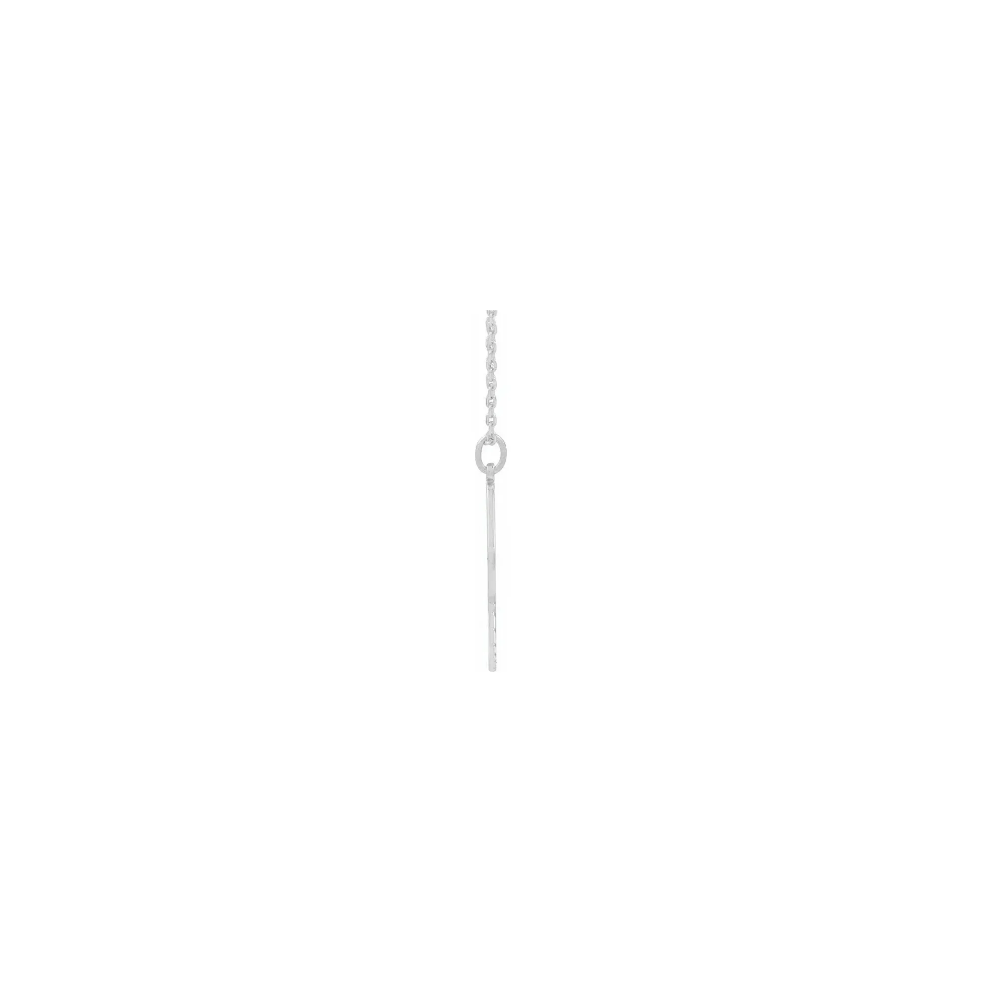 Engravable Pickleball Paddle Necklace