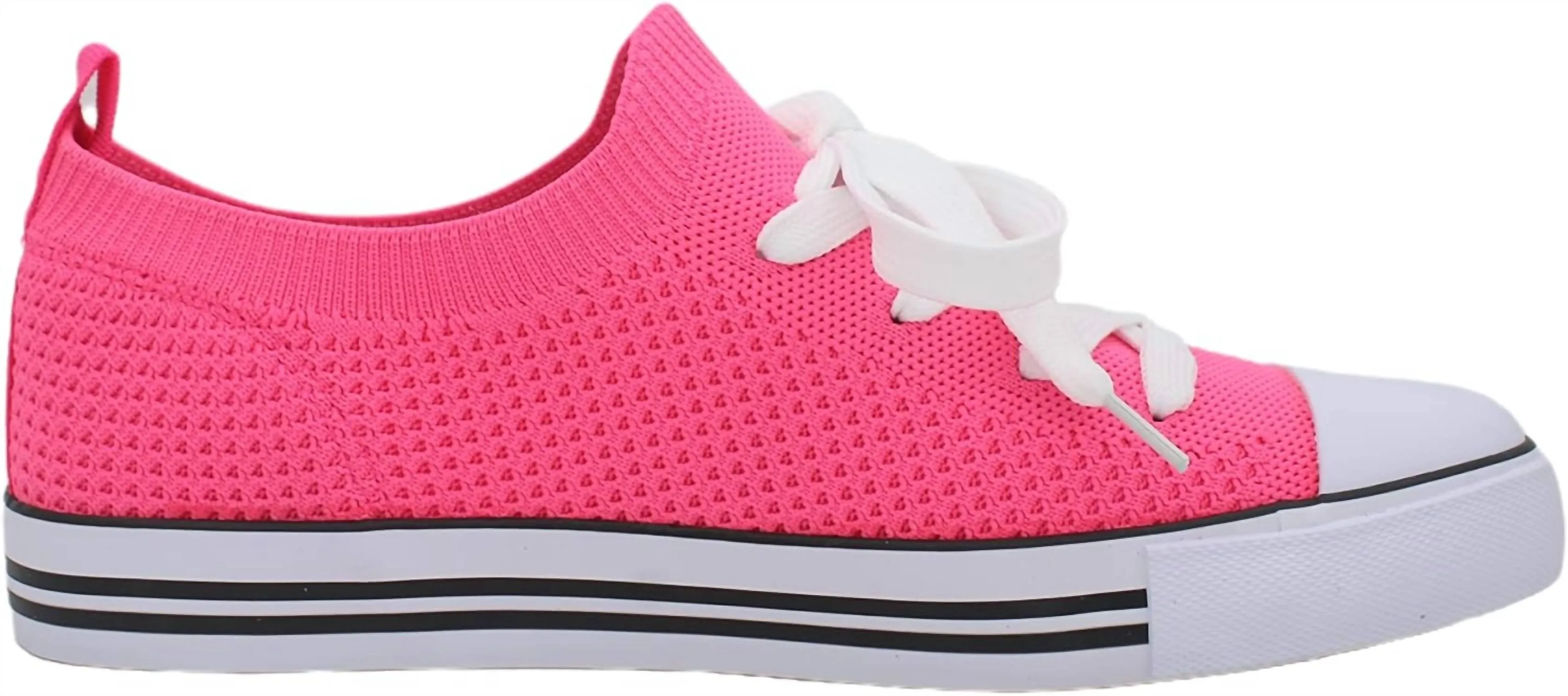 Epicstep - Women's Mesh Knit Lace Sneakers