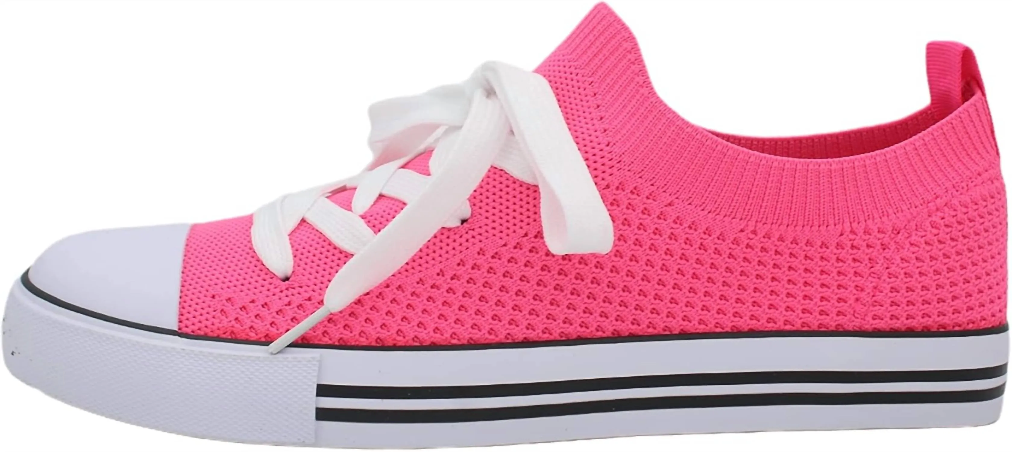 Epicstep - Women's Mesh Knit Lace Sneakers