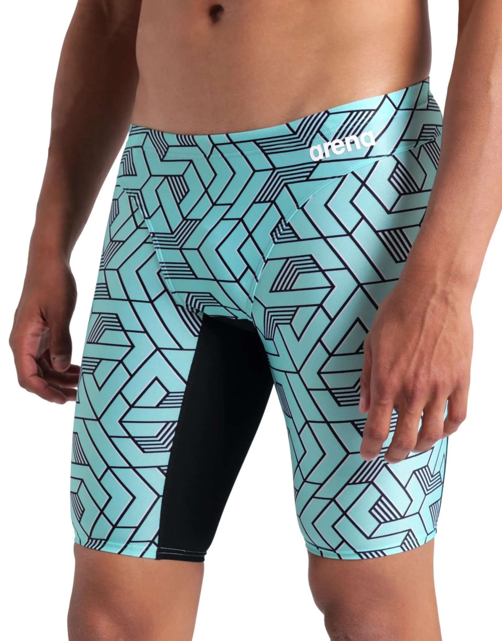 Escape Swim Jammer - Black/Water