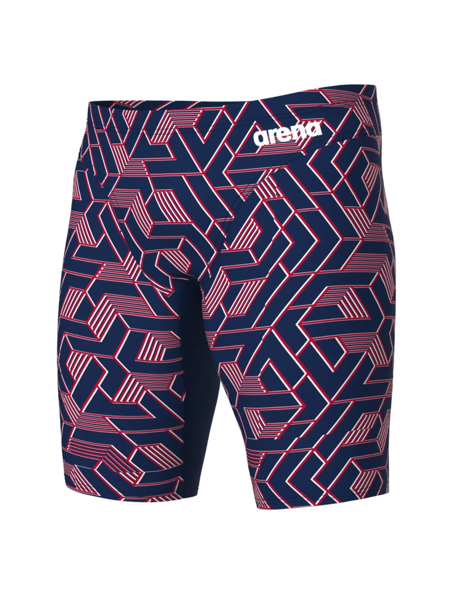 Escape Swim Jammer - Navy/Team Red