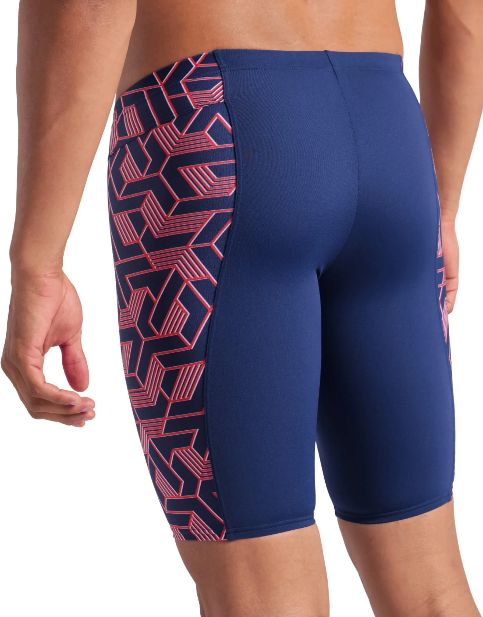 Escape Swim Jammer - Navy/Team Red