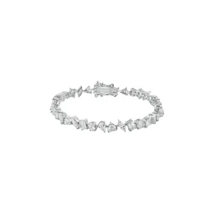 Fancy Shape Diamond Tennis Bracelet