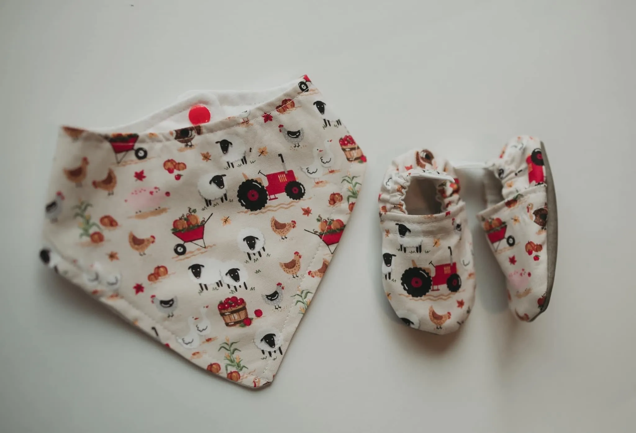 Farm Animals Soft Soled Baby Shoes